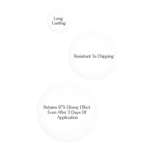 LoveChild Gajra  Breathable White Glossy Nail Paint